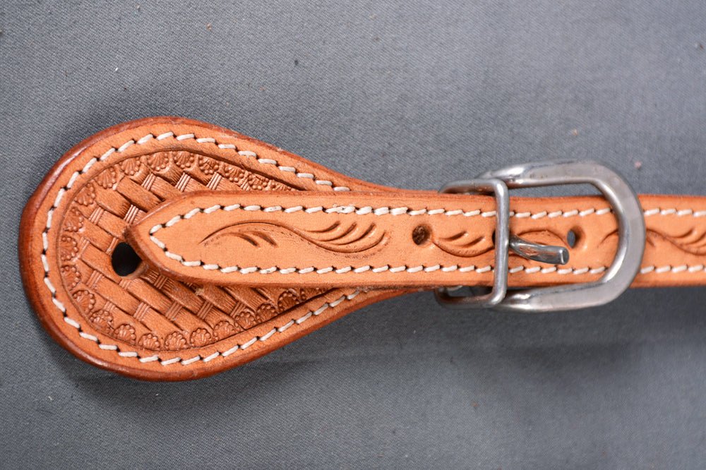 Durable Handcrafted PremiumLeather Spur Straps For Women Western Riding Show Rodeo