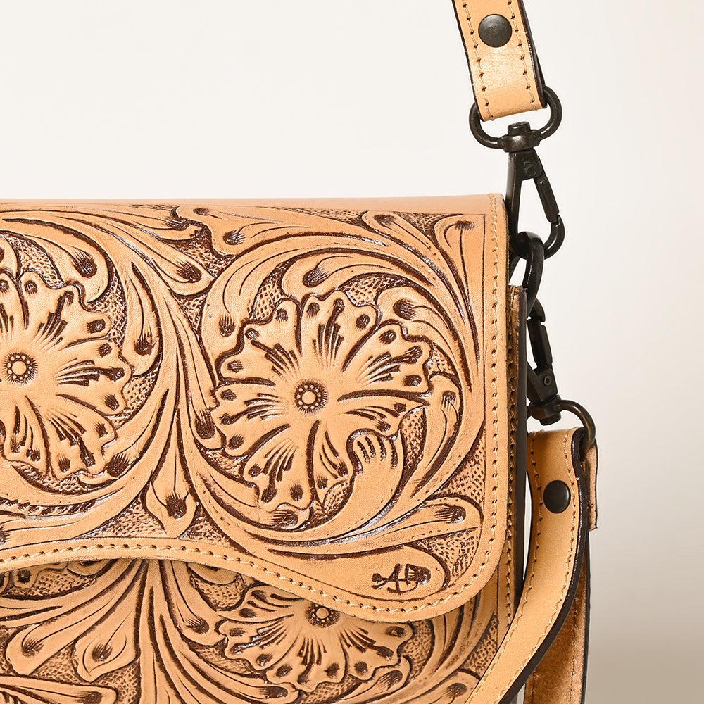 American Darling ADBGZ460A Wallet Hand Tooled Genuine Leather women bag western handbag purse