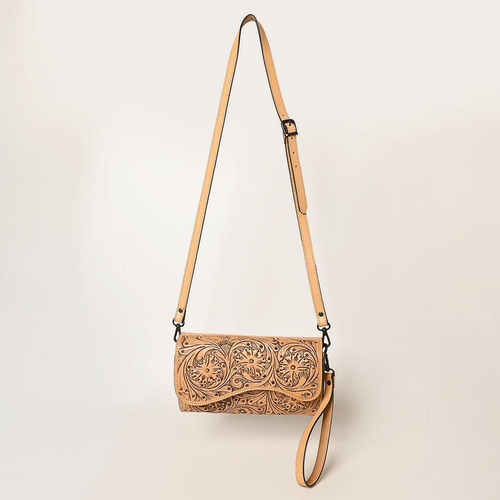 American Darling ADBGZ460A Wallet Hand Tooled Genuine Leather women bag western handbag purse