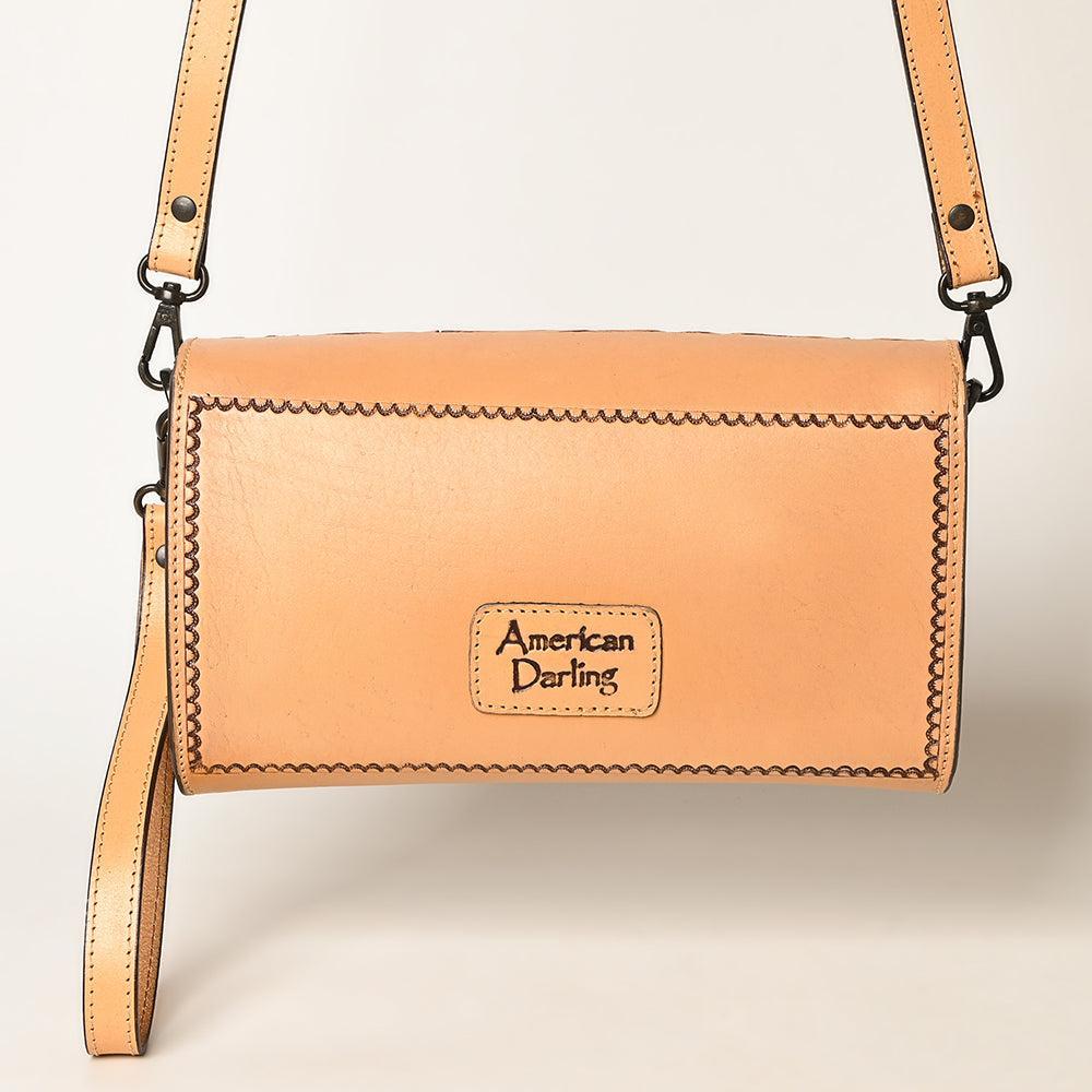 American Darling ADBGZ460A Wallet Hand Tooled Genuine Leather women bag western handbag purse