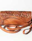American Darling Wallet Hand Tooled Genuine Leather Women Bag Western Handbag Purse | Womens Handbags |Leather for Summer