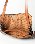 American Darling Wallet Hand Tooled Genuine Leather Women Bag Western Handbag Purse | Womens Handbags |Leather for Summer