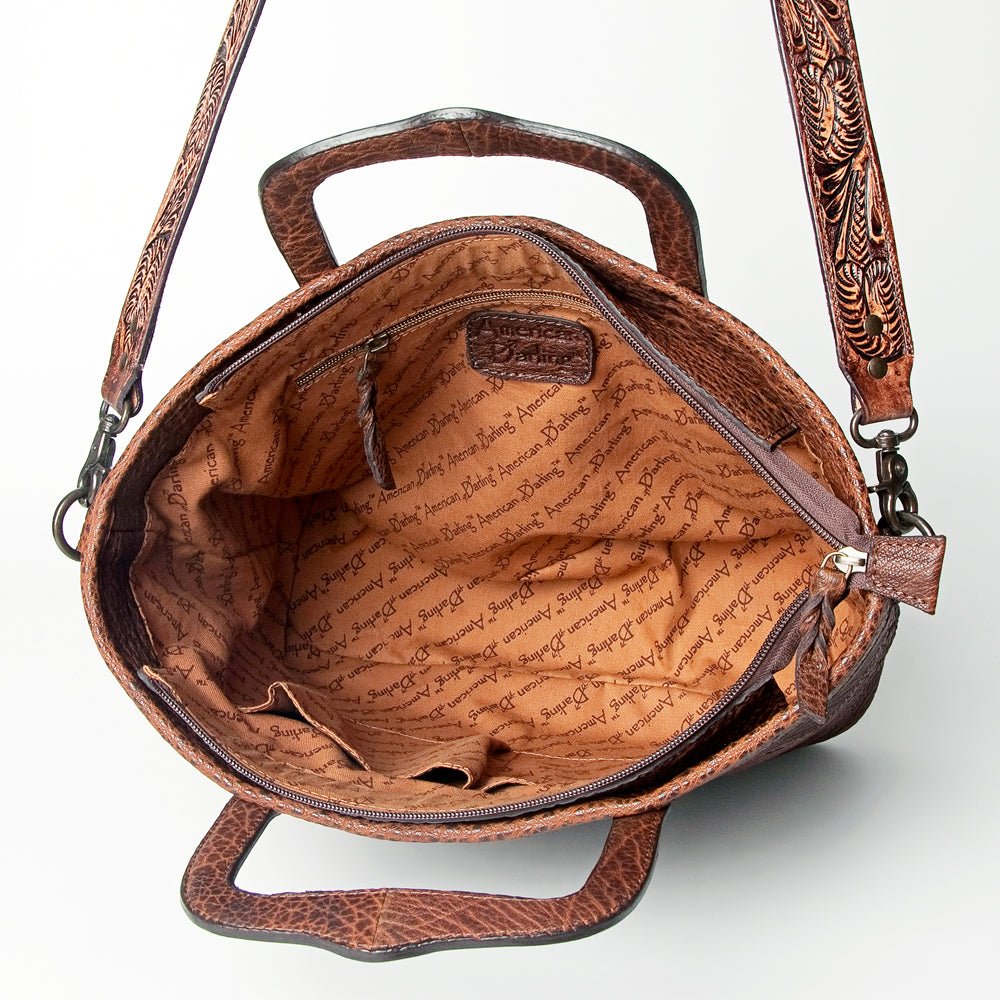 American Darling ADBGZ491 Tote Genuine Leather Women Bag Western Handbag Purse