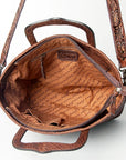 American Darling ADBGZ491 Tote Genuine Leather Women Bag Western Handbag Purse