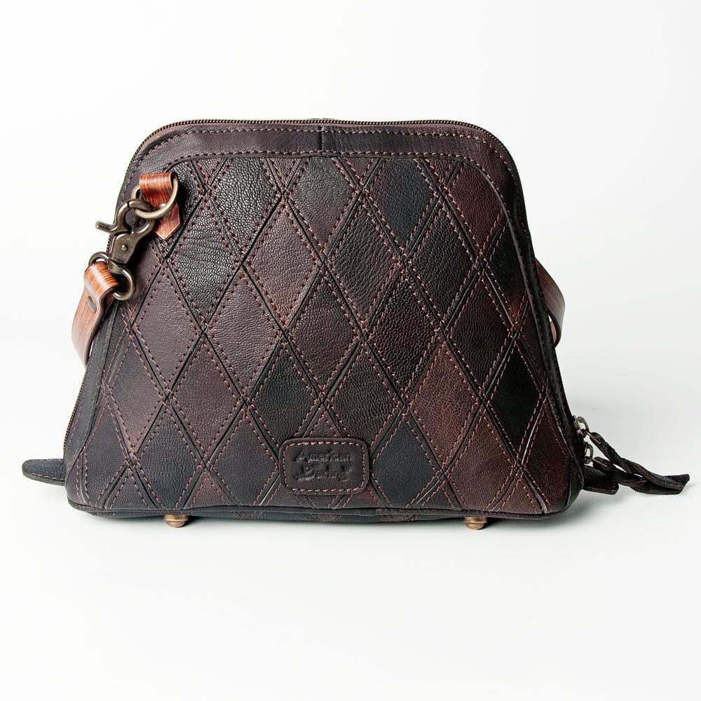 American Darling ADBGZ494 Crossbody Hand Tooled Genuine Leather Women Bag Western Handbag Purse