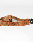 American Darling ADBT135B Full Grain Genuine Leather Crossbody Handle Strap For Bags
