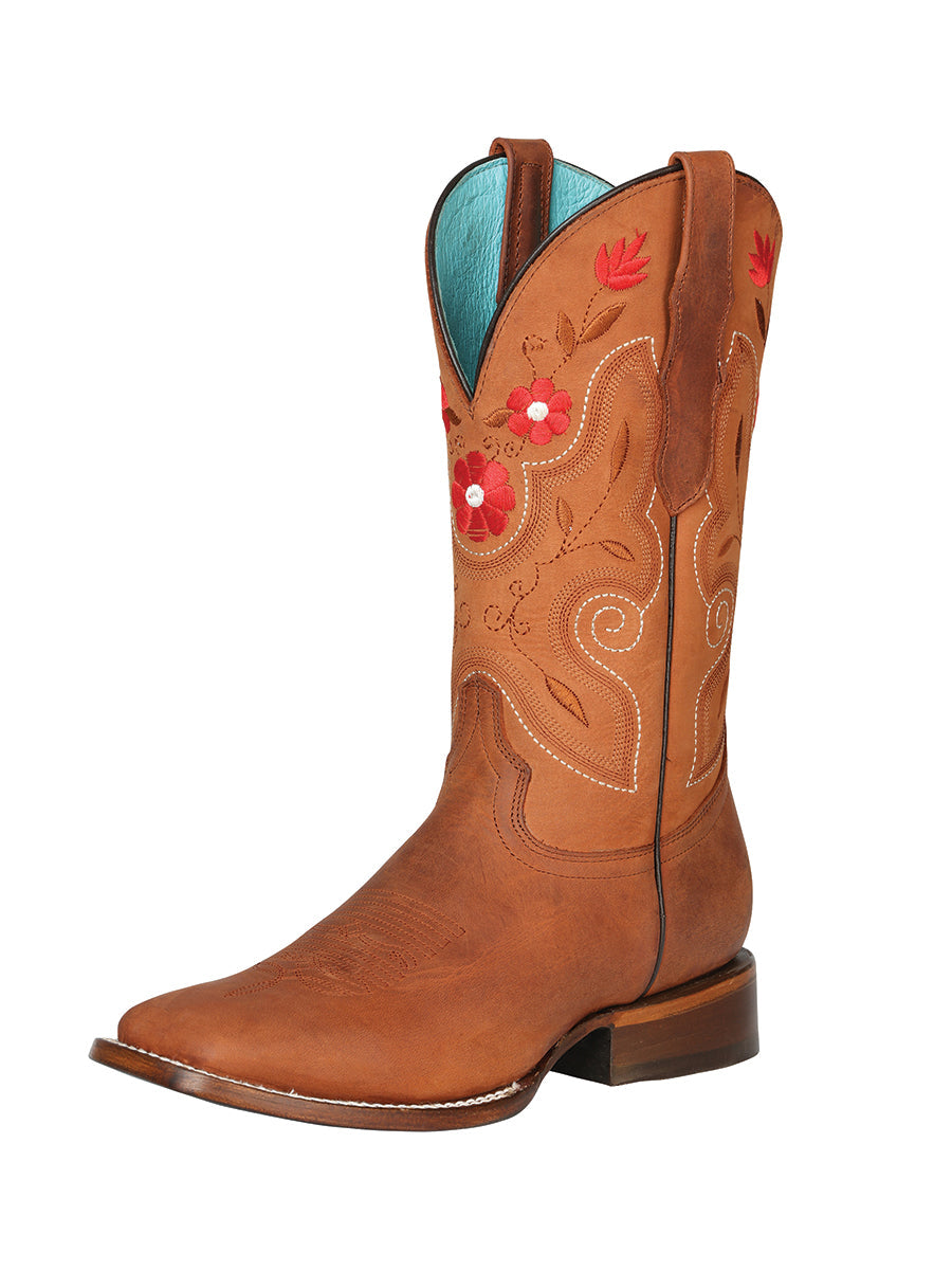 Woman Cowboy Boot El General - Leather Crazy Shedron