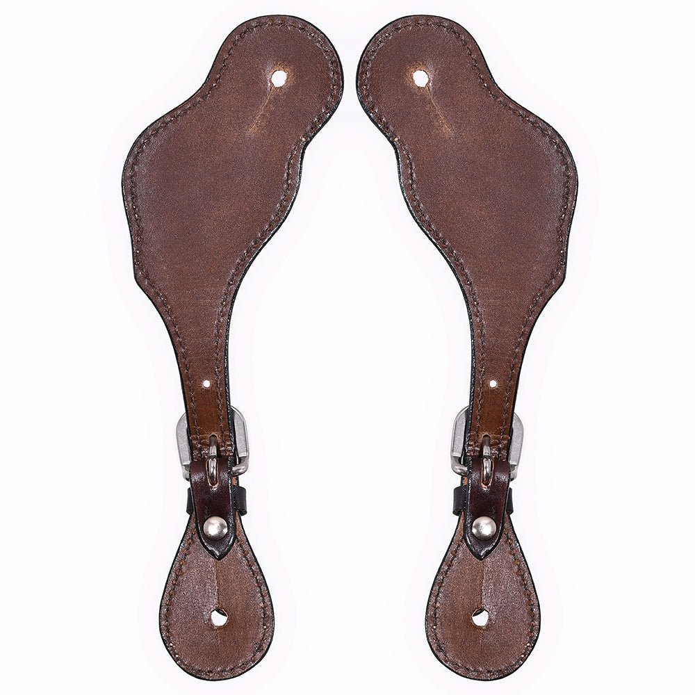Durable Handcrafted PremiumLeather Spur Straps For Women Western Riding Show Rodeo