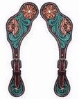 Durable Handcrafted PremiumLeather Spur Straps For Women Western Riding Show Rodeo