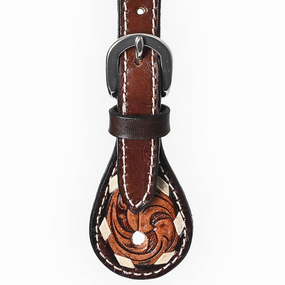Durable Handcrafted PremiumLeather Spur Straps For Women Western Riding Show Rodeo