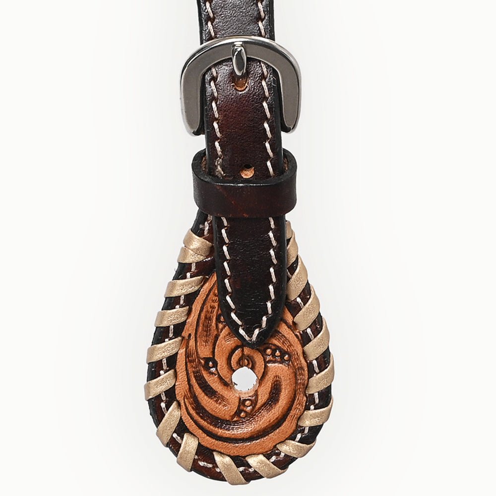 Durable Handcrafted PremiumLeather Spur Straps For Women Western Riding Show Rodeo