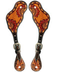 Durable Handcrafted PremiumLeather Spur Straps For Women Western Riding Show Rodeo