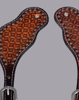 Durable Handcrafted PremiumLeather Spur Straps For Women Western Riding Show Rodeo
