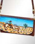 American Darling Wallet Genuine Leather Women Bag Western Handbag Purse