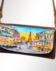 American Darling Wallet Hair on Full Grain Genuine Leather Western Women Bag | Handbag Purse Travel Clutch