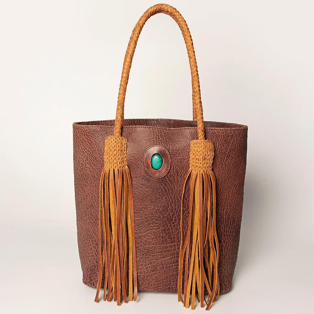 American Darling ADBGZ497A Tote Genuine Leather Women Bag Western Handbag Purse