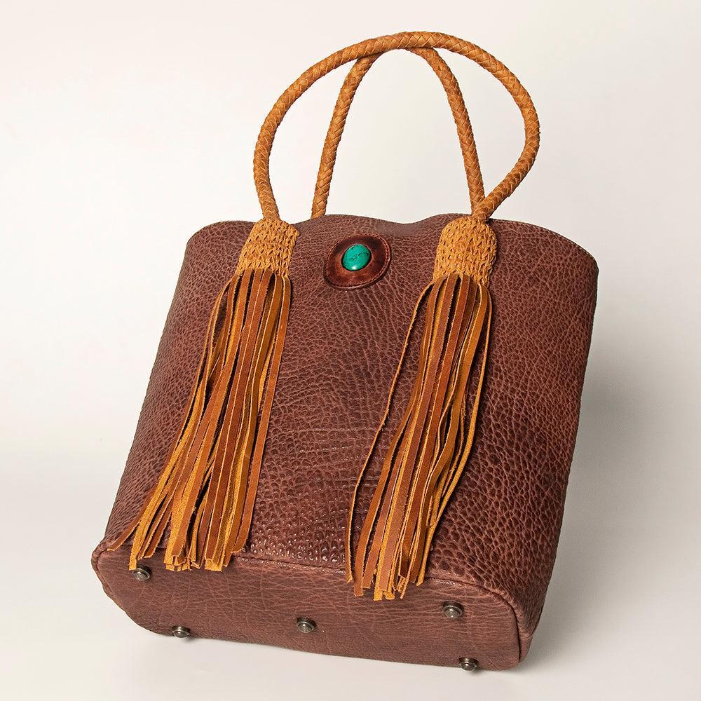 American Darling ADBGZ497A Tote Genuine Leather Women Bag Western Handbag Purse