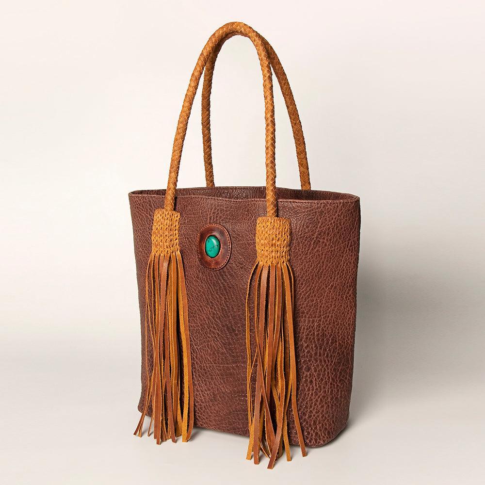 American Darling ADBGZ497A Tote Genuine Leather Women Bag Western Handbag Purse