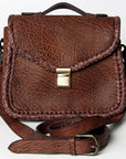 American Darling Messenger Full Grain Genuine Leather Western Women Bag Handbag Purse | Crossbody for Cute