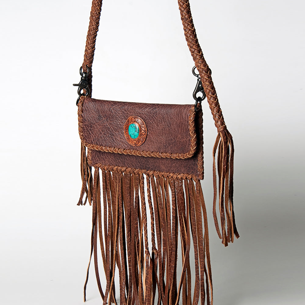 American Darling Wallet Hand Tooled Genuine Leather Women Bag Western Handbag Purse