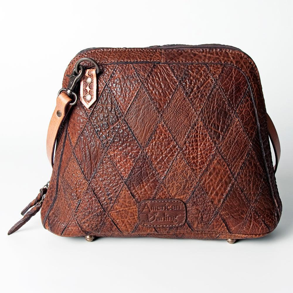 American Darling ADBGZ518 Crossbody Hand Tooled Genuine Leather Women Bag Western Handbag Purse