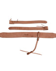 Hilason Western Flank Cinch With Connector Stainless Steel Fitting