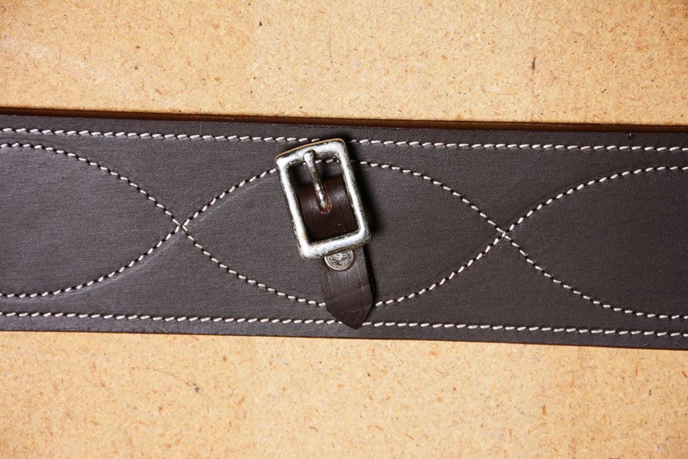 Hilason Western Flank Cinch With Connector  Harness Leather
