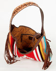 Hobo Saddle Blanket Leather Western Style Handbag for Women with Timeless Craftsmanship