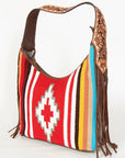 Hobo Saddle Blanket Leather Western Style Handbag for Women with Timeless Craftsmanship