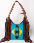 Hobo Saddle Blanket Leather Western Style Handbag for Women with Timeless Craftsmanship