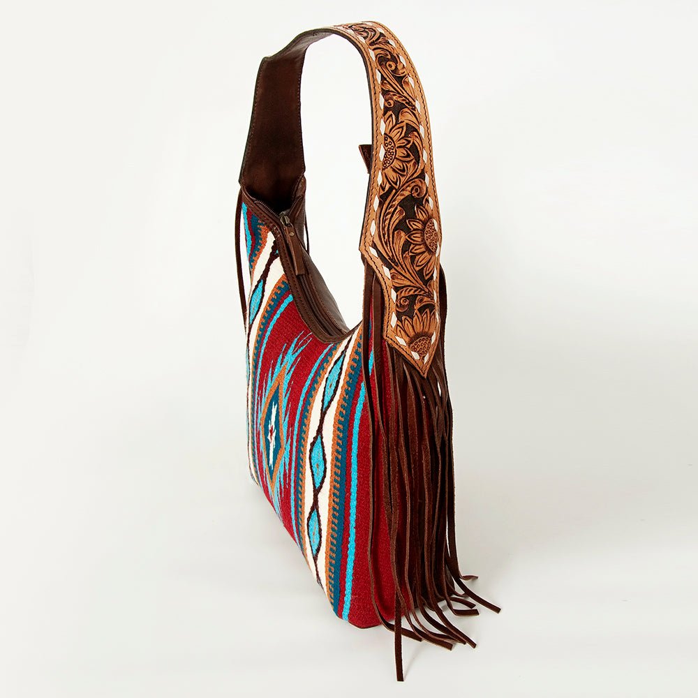American Darling Hobo Saddle Blanket Genuine Leather women bag western handbag purse