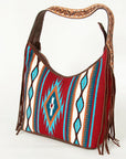 Hobo Saddle Blanket Leather Western Style Handbag for Women with Timeless Craftsmanship