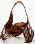 Hobo Saddle Blanket Leather Western Style Handbag for Women with Timeless Craftsmanship