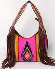 American Darling Hobo Saddle Blanket Genuine Leather women bag western handbag purse