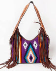 Hobo Saddle Blanket Leather Western Style Handbag for Women with Timeless Craftsmanship