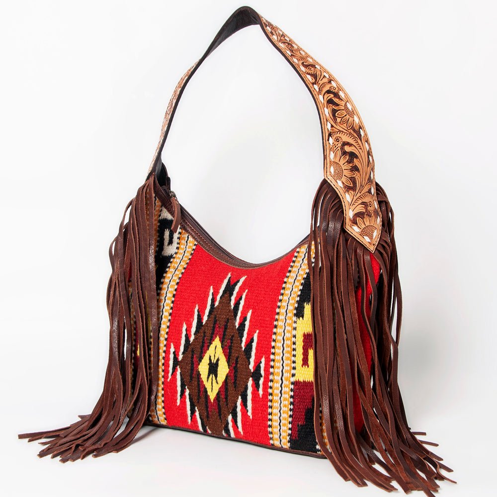Hobo Saddle Blanket Leather Western Style Handbag for Women with Timeless Craftsmanship