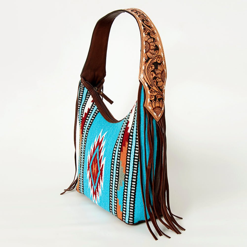 American Darling Hobo Saddle Blanket Genuine Leather women bag western handbag purse