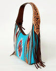 Hobo Saddle Blanket Leather Western Style Handbag for Women with Timeless Craftsmanship