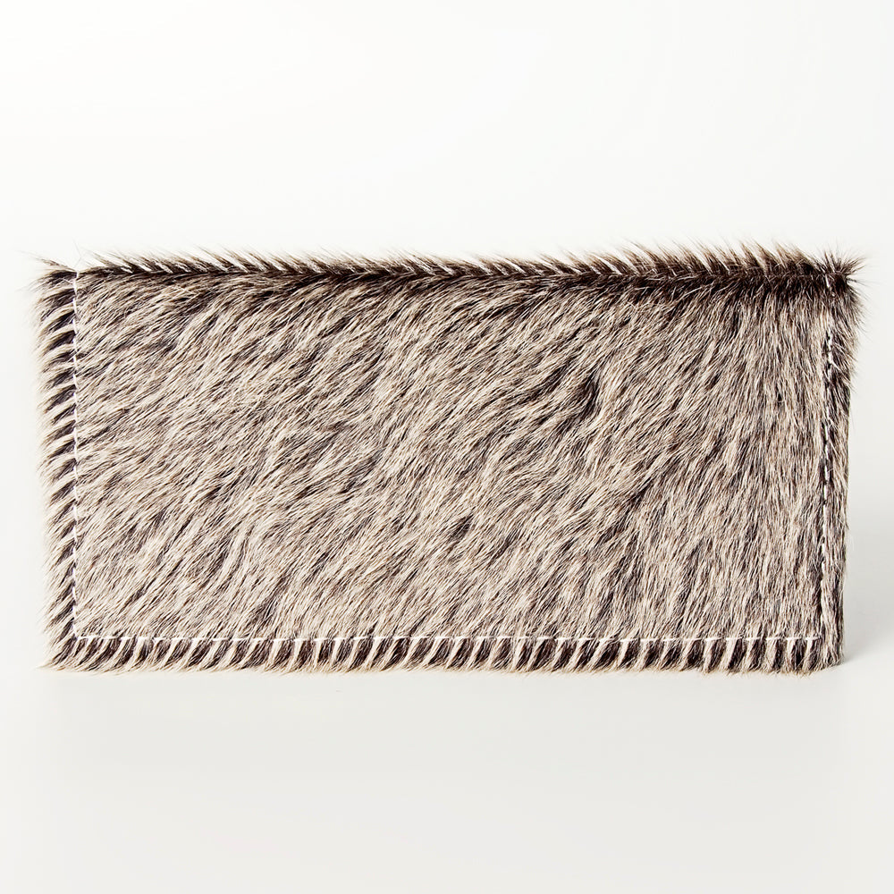 Hair On Genuine Leather Wallet For Women Western Style Purse