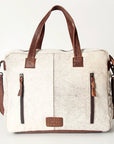 Hair On Leather Western Style Women's Briefcase