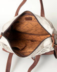 Hair On Leather Western Style Women's Briefcase