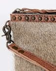 American Darling Wristlet Hair on Genuine Leather Western Women Bag | Handbag Purse | Women Wristlet | Wristlet Wristlet | Travel Wristlet | Leather Wristlet | Clutch Wristlet