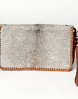 American Darling Organizer Hair On Genuine Leather Western Women Bag Handbag Purse | for Cute Travel