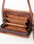 American Darling Organizer Hair On Genuine Leather Western Women Bag Handbag Purse | for Cute Travel