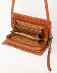 American Darling Organizer Saddle Blanket Genuine Leather Western Women Bag Handbag Purse | for Cute Travel