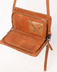 American Darling Organizer Saddle Blanket Genuine Leather Western Women Bag Handbag Purse | for Cute Travel