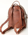 American Darling Hand Tooled Hair On Genuine Leather Women Bag Western Handbag Purse
