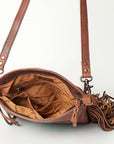 American Darling Hand Tooled Genuine Leather Women Bag Western Handbag Purse