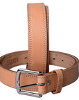 HILASON Western Genuine Leather Belt for Men Women Cowboy Cowgirl Handmade Unisex Full Grain Heavy Duty Tooled Belt for Jeans