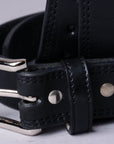 HILASON Western Genuine Leather Belt for Men Women Cowboy Cowgirl Handmade Unisex Full Grain Heavy Duty Tooled Belt for Jeans